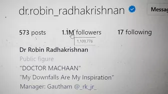 doctor robin 3 instagram page വിശേഷങ്ങൾ,biggboss season4.