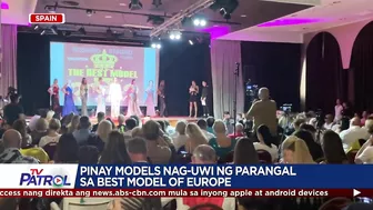 Pinay models nag-uwi ng parangal sa Best Model of Europe | TFC News Spain