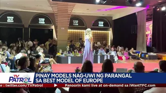 Pinay models nag-uwi ng parangal sa Best Model of Europe | TFC News Spain