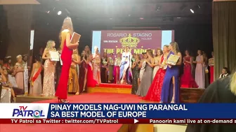 Pinay models nag-uwi ng parangal sa Best Model of Europe | TFC News Spain