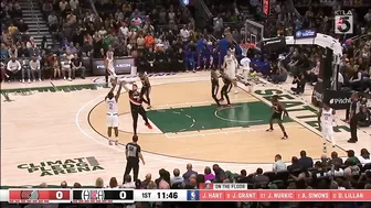 Kawhi Leonard first bucket back for the Clippers in preseason game vs Trail Blazers