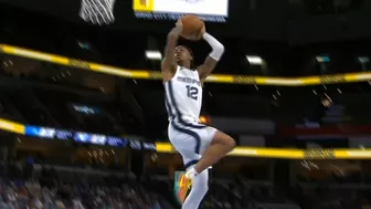 Ja Morant goes showtime with 360 dunk in preseason game vs Magic