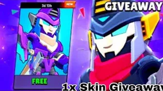 Brawl Stars 1x Mecha Mortis Skins Giveaway #brawlstars #MechaMortisGiveaway