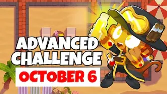 BTD6 Advanced Challenge | When Not Popping The Bloons Is Better | October 6, 2022