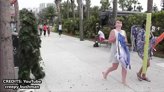 Best scare compilation of bushman prank in Florida