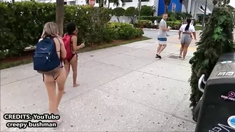 Best scare compilation of bushman prank in Florida