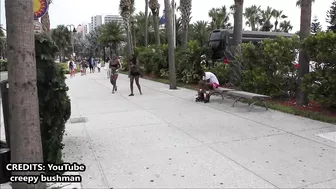 Best scare compilation of bushman prank in Florida