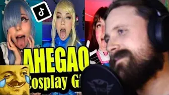 Forsen Reacts to Tik Tok - Ahegao (Cosplay Girls Version) - Compilation