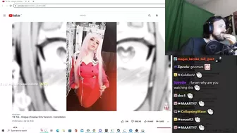 Forsen Reacts to Tik Tok - Ahegao (Cosplay Girls Version) - Compilation