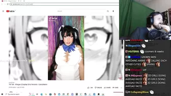 Forsen Reacts to Tik Tok - Ahegao (Cosplay Girls Version) - Compilation