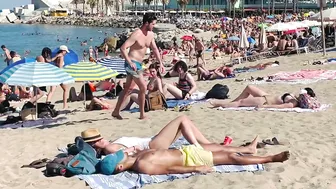 Barcelona beach walk ????????beach Sant Sebastia