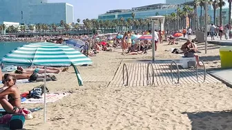 Barcelona beach walk ????????beach Sant Sebastia