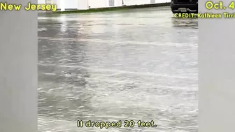 Hurricane Ian's remnants flooded New Jersey! A storm surge caused beach erosion