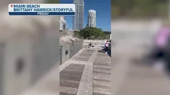 Giant Wave Injures Several in Miami Beach