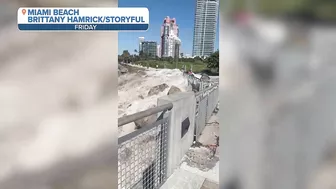 Giant Wave Injures Several in Miami Beach