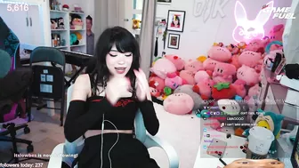 Emiru Gets Stressed By Anime