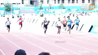 400M Race Outstanding Finishing - 36th National Games 2022