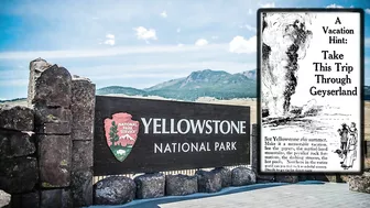 Vintage Travel To Yellowstone National Park