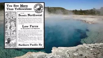 Vintage Travel To Yellowstone National Park