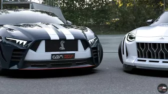 2023 Nissan Z GT4 VS. 2023 Ford Mustang GT500 - NEW Models Face to Face