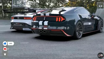 2023 Nissan Z GT4 VS. 2023 Ford Mustang GT500 - NEW Models Face to Face