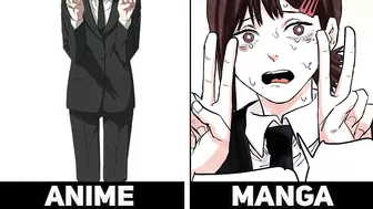 Anime vs Manga - Chainsaw Man (NEW CHARACTERS)