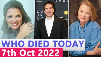 7 Famous Celebrities Who died Today 7th October 2022