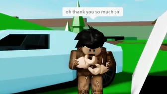 When you pretend to help the poor (meme) ROBLOX