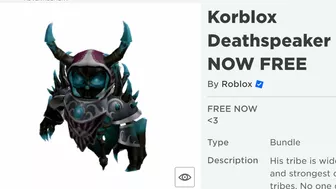 ROBLOX JUST SAID THIS ABOUT KORBLOX???