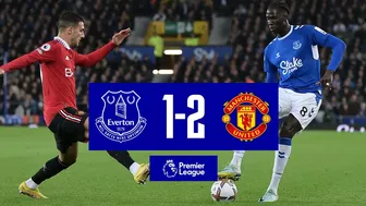 EVERTON 1-2 MAN UNITED | Premier League highlights