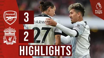 HIGHLIGHTS: Arsenal 3-2 Liverpool | Nunez & Firmino goals not enough at the Emirates