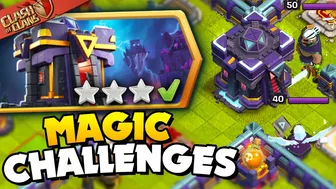 Easily 3 Star the Magic Challenges (Clash of Clans)