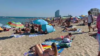 Beach Barceloneta????????Barcelona beach walk