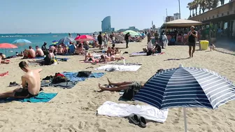 Beach Barceloneta????????Barcelona beach walk