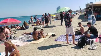 Beach Barceloneta????????Barcelona beach walk