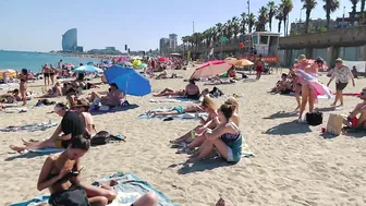 Beach Barceloneta????????Barcelona beach walk