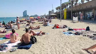 Beach Barceloneta????????Barcelona beach walk