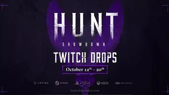 Twitch Drops Trailer I Hunt: Showdown