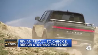 Rivian recalls nearly all delivered models over steering issue