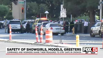 Showgirls and models: The show must go on, with safety in mind