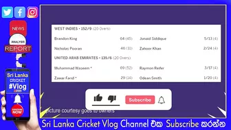 T20 World Cup 2022 Warm Up Games Started| West Indies won against UAE| Good Fight by UAE