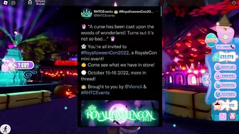 NEW ROYALLOWEEN EVENT IS IN 5 DAYS!!! ROBLOX Royale High Royalloween Community Update Tea