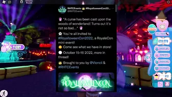 NEW ROYALLOWEEN EVENT IS IN 5 DAYS!!! ROBLOX Royale High Royalloween Community Update Tea