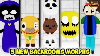 [UPDATE] How to get ALL 5 NEW BACKROOMS MORPHS in Backrooms Morphs