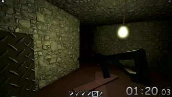 Roblox Midnight Hours Basement Ending Speedrun 1:49 Solo