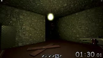 Roblox Midnight Hours Basement Ending Speedrun 1:49 Solo