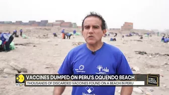 WION Climate Tracker | Vaccines dumped on Peru's Oquendo beach | Latest World News | WION