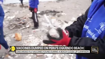 WION Climate Tracker | Vaccines dumped on Peru's Oquendo beach | Latest World News | WION