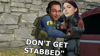 "Don't stream it when you are getting stabbed" - ohnePixel