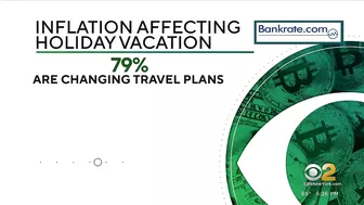 Inflation impacting holiday travel decisions